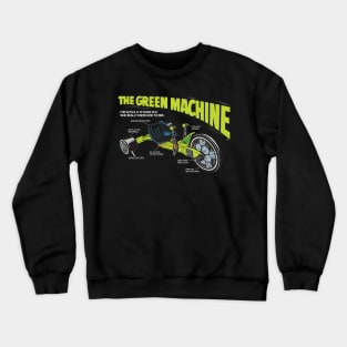 Green Machine - Big Wheel (Dark) Crewneck Sweatshirt